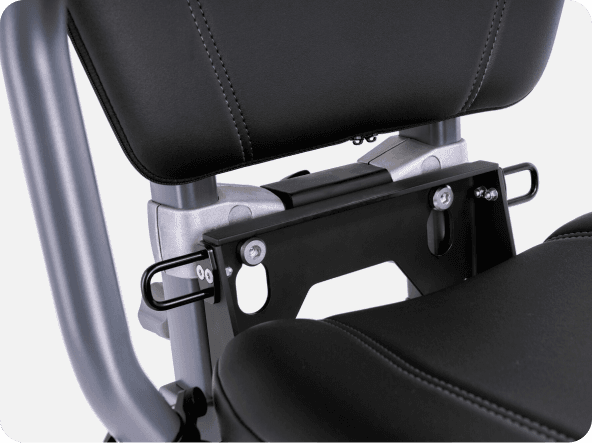 Isofix Anbindung für Kindersitze am scalacombi S46
