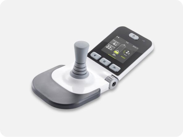 e-fix Bediengerät mit Joystick und Display mit farbiger Anzeige