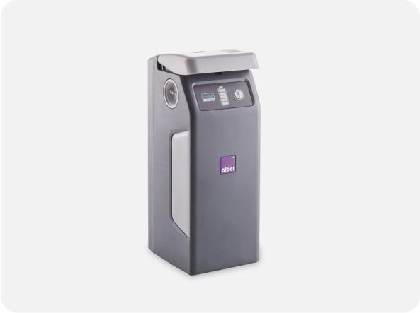 Kompakter e-fix Lithium-Ionen-Akkupack mit Batterieanzeige