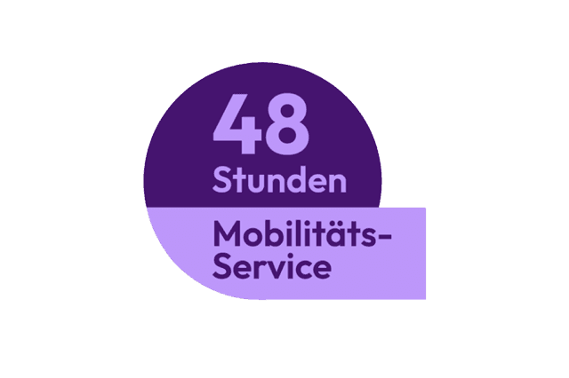 Grafik 48 Stunden Mobilitäts-Service