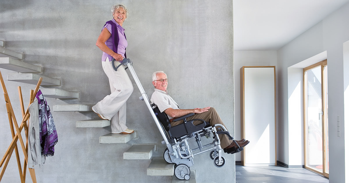 Fauteuils Roulants Escaliers Électriques, Chaise Monte-Escalier Pli